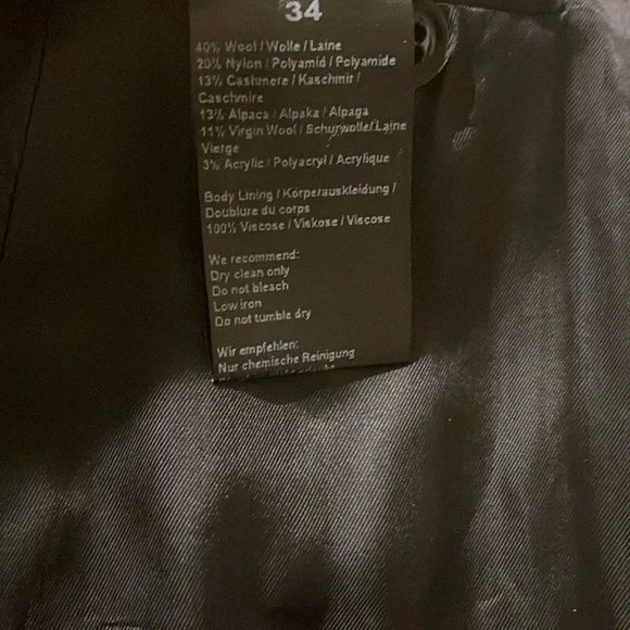 Sand Copenhagen Clareta‎ Plaid Coat